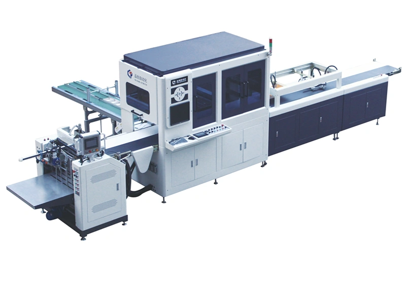 Automatic Visual Positioning Machine For Rigid Box & Book Cover