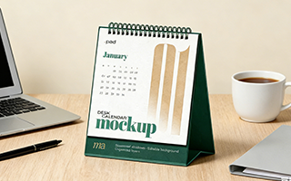 Foldable Desk Calendar